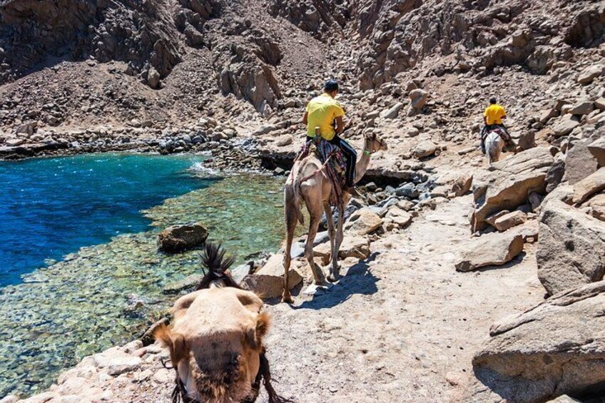 From Sharm:Dahab & Colored Canyon Jeep Safari, Snorkeling & Lunch 3