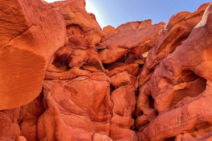 From Sharm:Dahab & Colored Canyon Jeep Safari, Snorkeling & Lunch 5