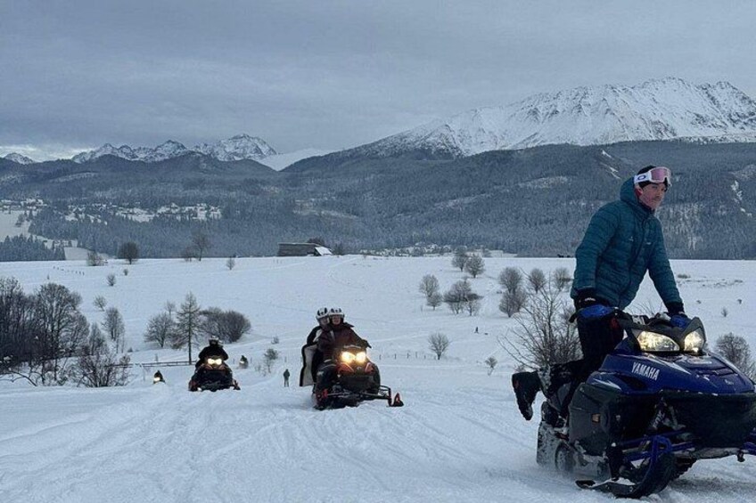 Snowmobile & Quad Adventure with Bonfire from Krakow 4