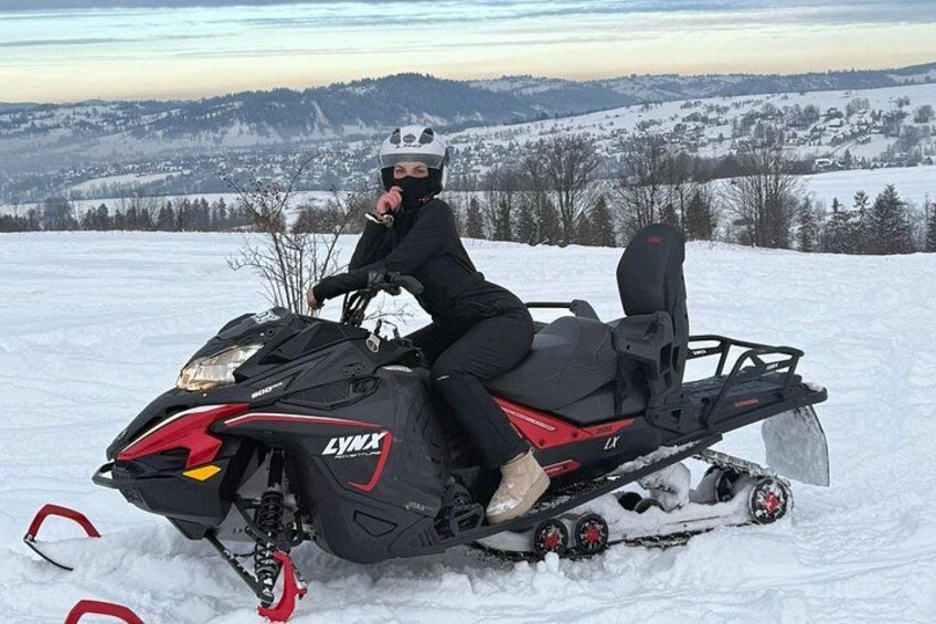 Snowmobile & Quad Adventure with Bonfire from Krakow 3