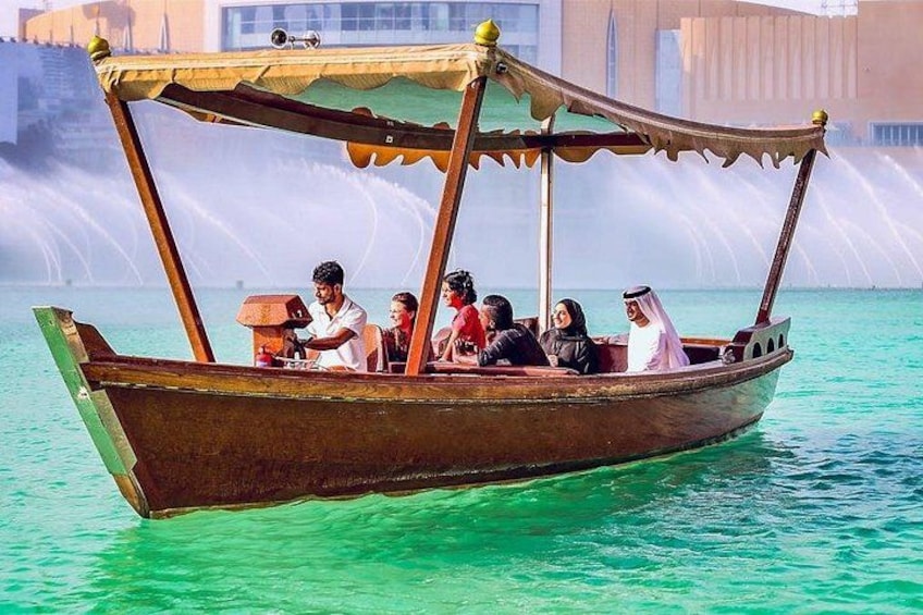 Dubai Fountain Show lake Ride Tickets. 2