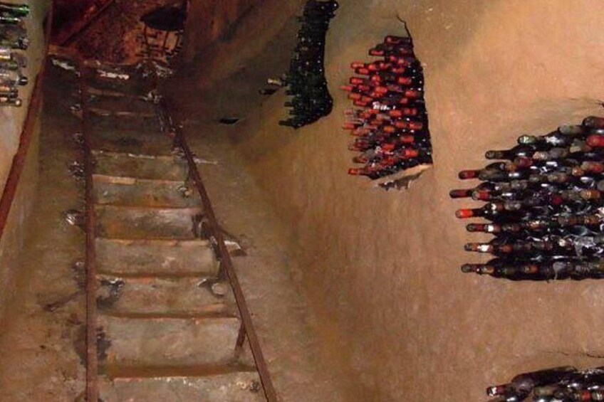 The stairs of the cellars 4