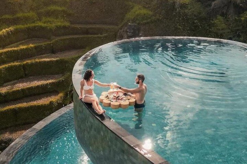 Ubud Zipline Adventure ,Rice terrace and Waterfall Tour 5