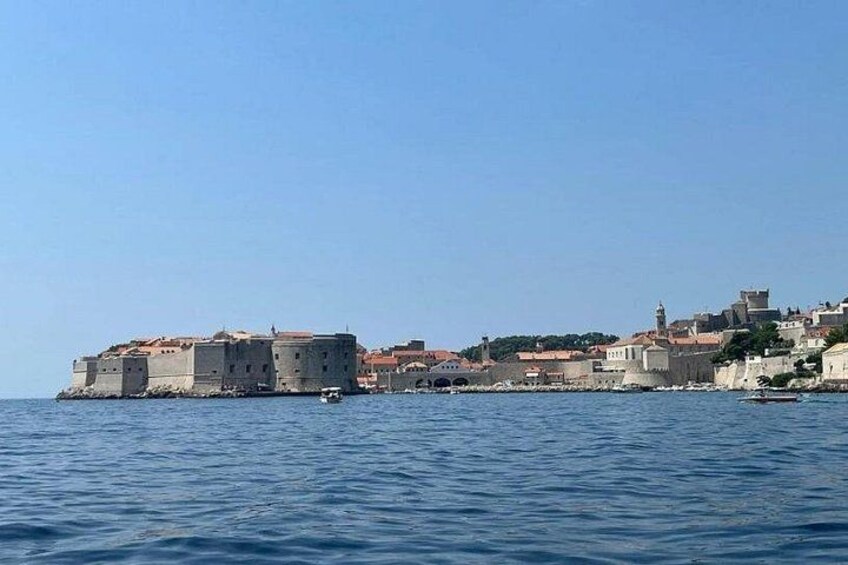 Glass Boat Panorama/Sunset around Dubrovnik Old Town and Caves 2