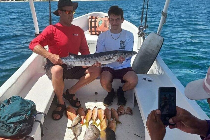 Boat Fishing Tour, Puerto Morelos King Mackerel, 29' 3