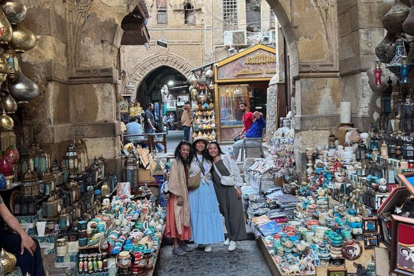 Shopping Tour Authentic Treasures , Khan El Khalili Bazaar ,Lunch 5