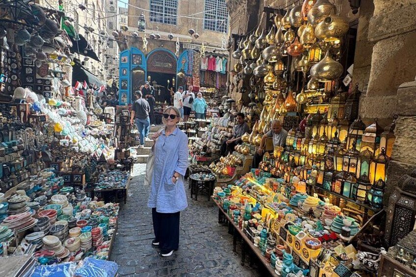 Shopping Tour Authentic Treasures , Khan El Khalili Bazaar ,Lunch 1