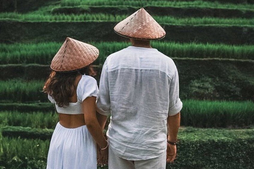 Kanto Lampo Waterfall, Tirta Empul Temple & Rice Terrace Tour 3