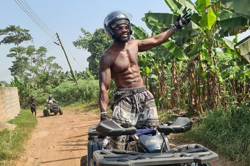Quad biking, Waterfall and Botanical Garden tour 1