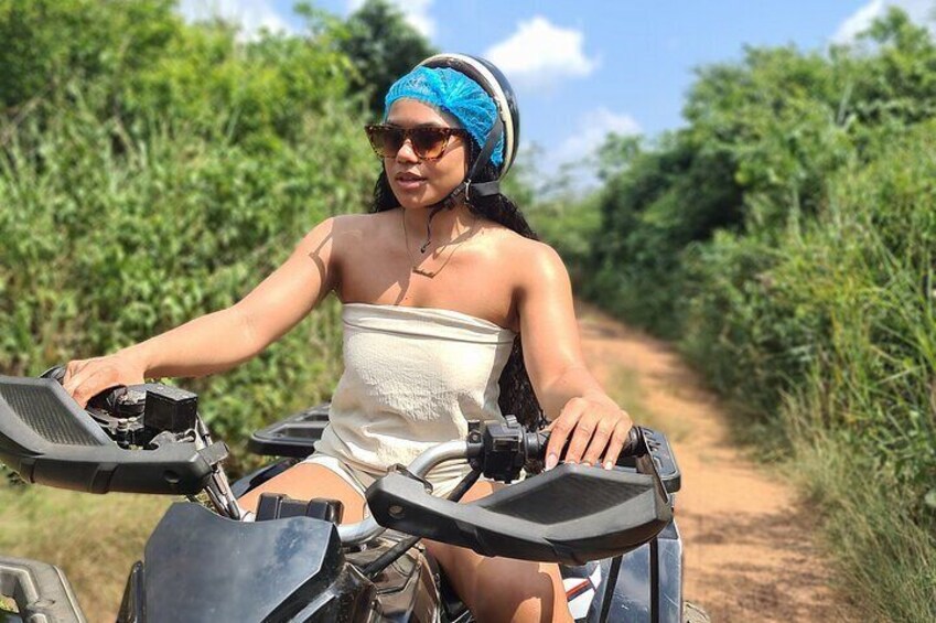 Quad biking, Waterfall and Botanical Garden tour 5