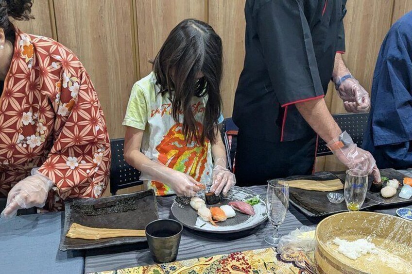 Tempura and Sushi Making Experience Taste of Japan in Nara 5