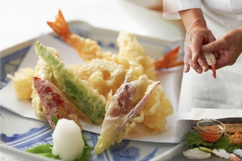 Tempura and Sushi Making Experience Taste of Japan in Nara 1
