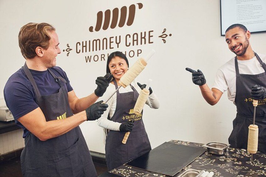 Prague Traditional Chimney Cake Trdelník Making Workshop 2