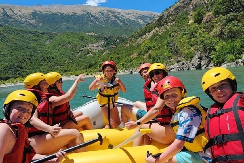 Family Rafting in Vjosa River National Park, Përmet Albania 2