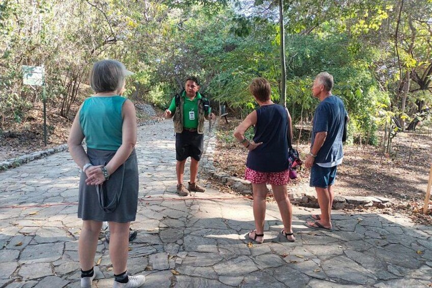 Experience Zapoteca in the Archaeological Zone of Copalita Huatulco 2