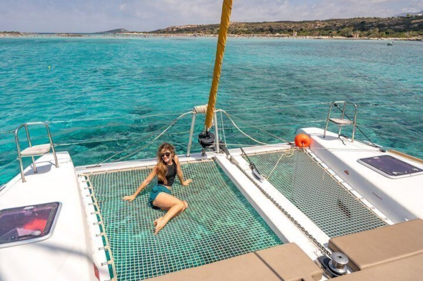 Elafonisi Sunset Luxury Catamaran Cruise: Sushi, Drinks, Transfer 2