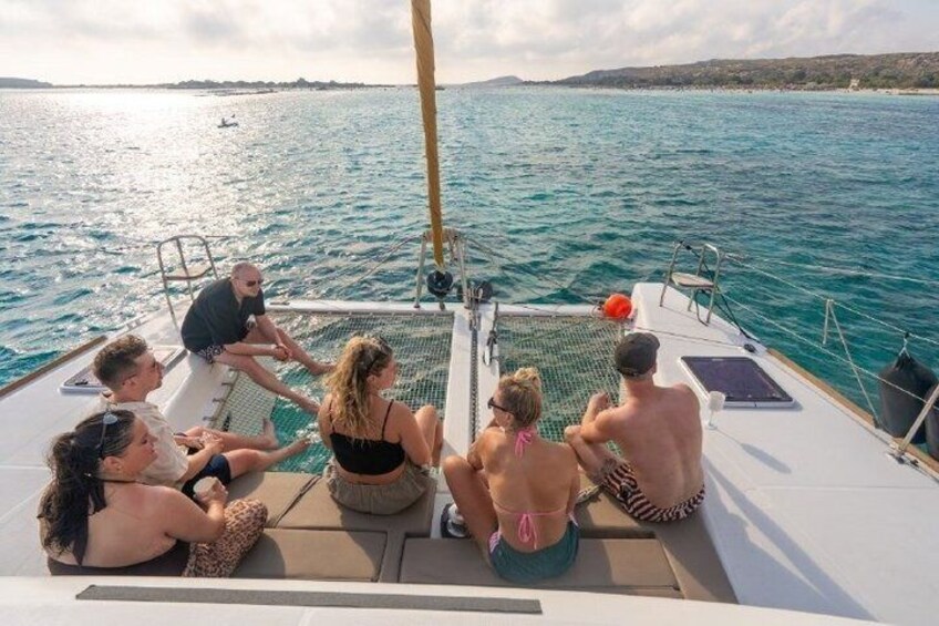 Elafonisi Sunset Luxury Catamaran Cruise: Sushi, Drinks, Transfer 4