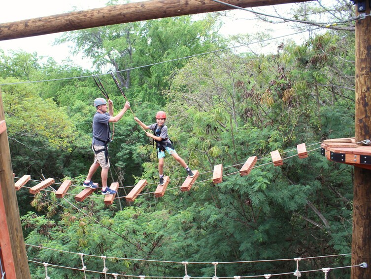 High Ropes Adventure Course at Coral Crater  5