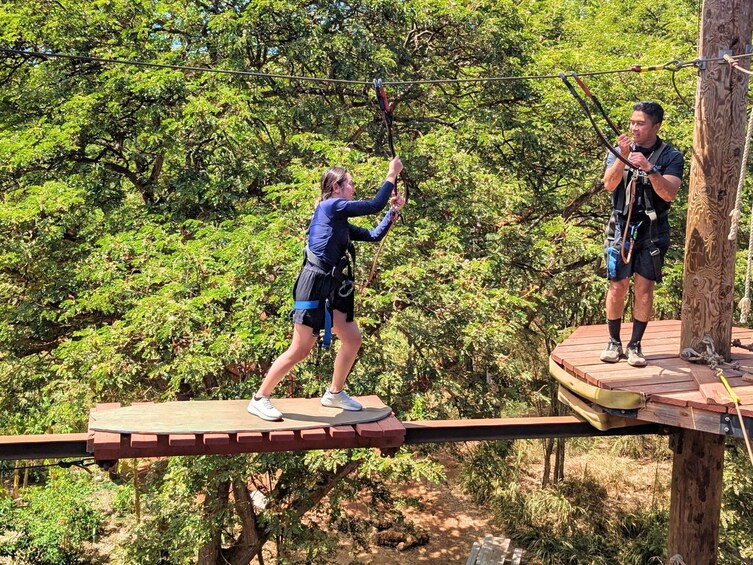 High Ropes Adventure Course at Coral Crater  4