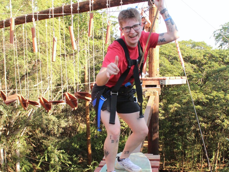 High Ropes Adventure Course at Coral Crater  4