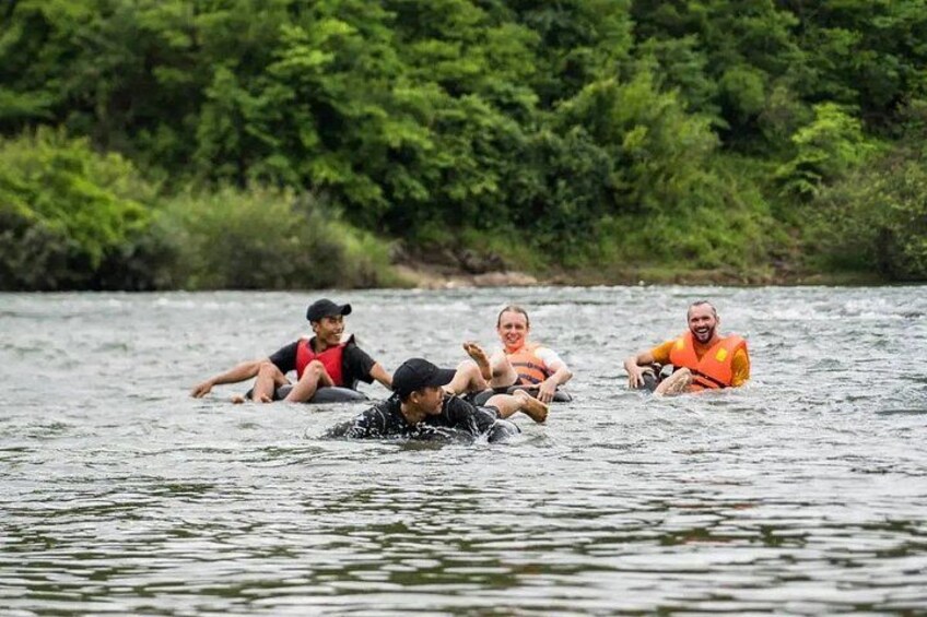Kayaking Luang Prabang on Nam Khan River 3