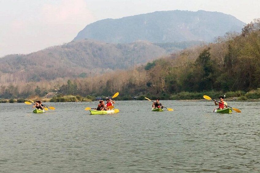 Kayaking Luang Prabang on Nam Khan River 4
