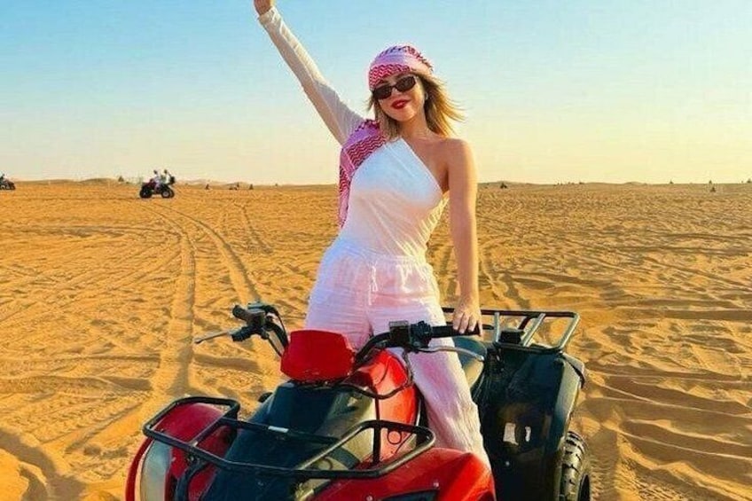 Dubai Desert Safari with Dune Bashing, Camel Ride and BBQ Dinner 3