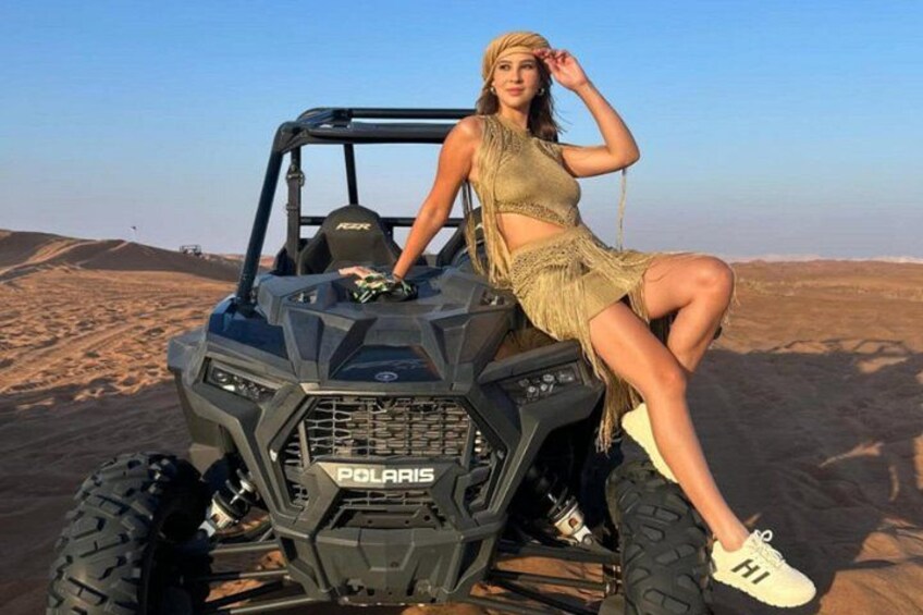 Dubai Desert Safari with Dune Bashing, Camel Ride and BBQ Dinner 3