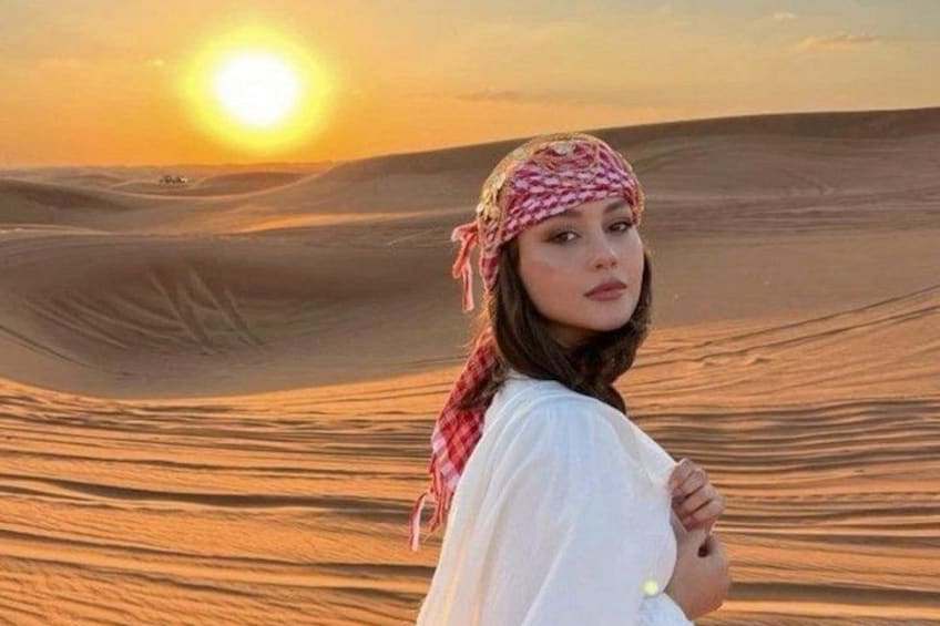Dubai Desert Safari with Dune Bashing, Camel Ride and BBQ Dinner 2