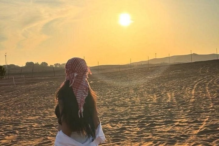 Dubai Desert Safari with Dune Bashing, Camel Ride and BBQ Dinner 2