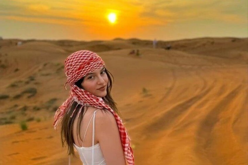 Dubai Desert Safari with Dune Bashing, Camel Ride & BBQ Dinner 4