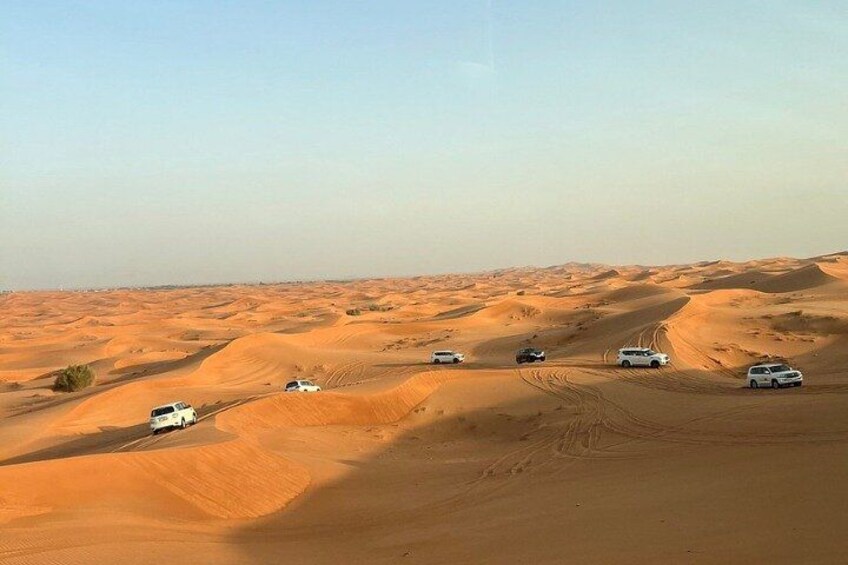 Dubai Desert Safari with Dune Bashing, Camel Ride and BBQ Dinner 2