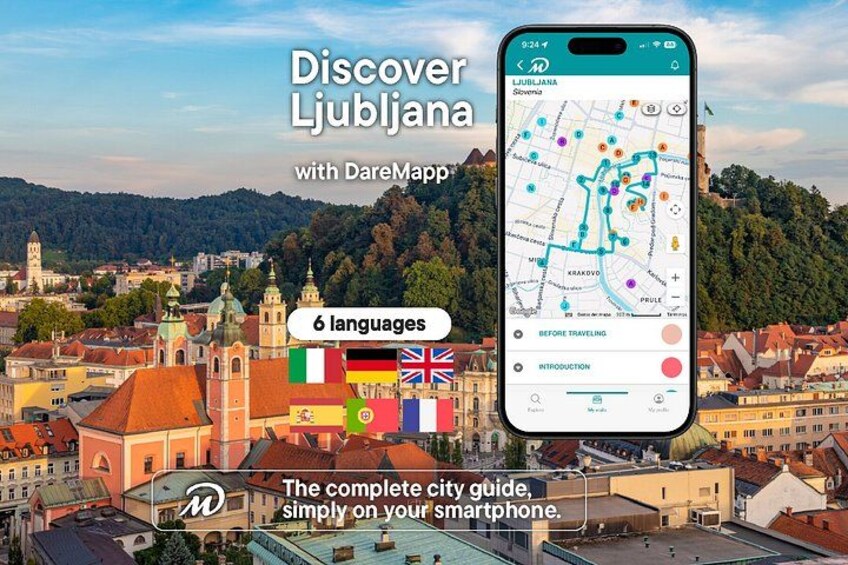 TOP Ljubljana : Private guided tour with your mobile 1