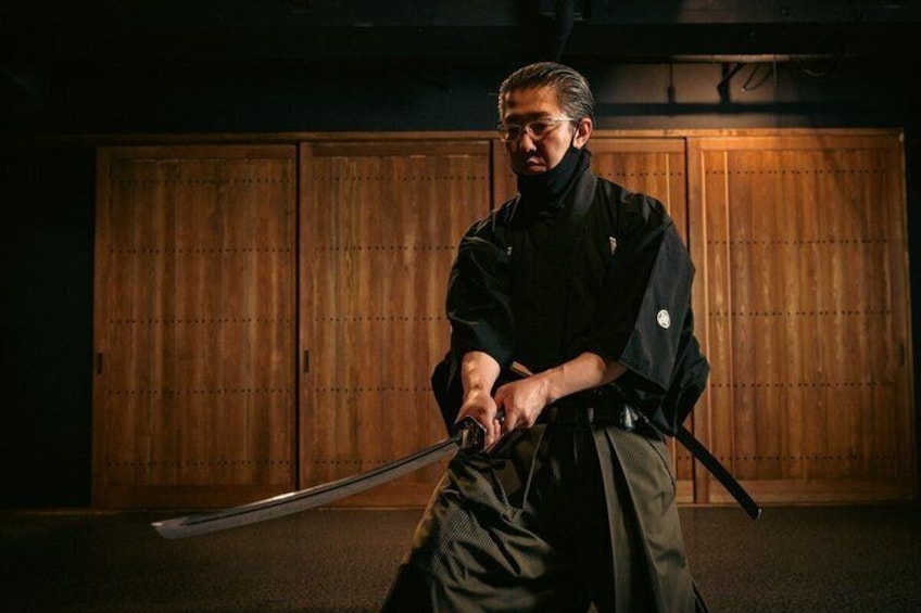 Shinjuku Sword Experience at SAMURAI MUSEUM TOKYO 1