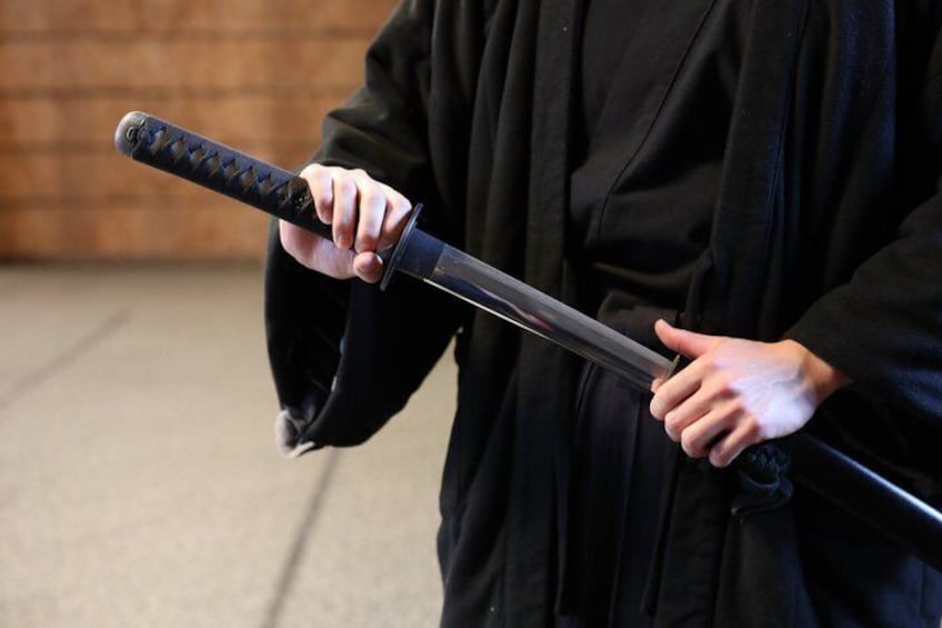Shinjuku Sword Experience at SAMURAI MUSEUM TOKYO 5
