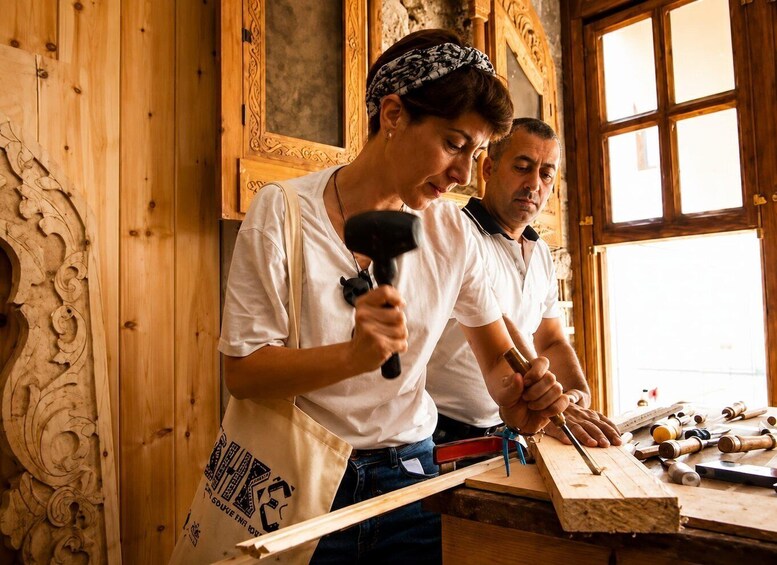 Gjirokaster: Wood Crafting Class 1