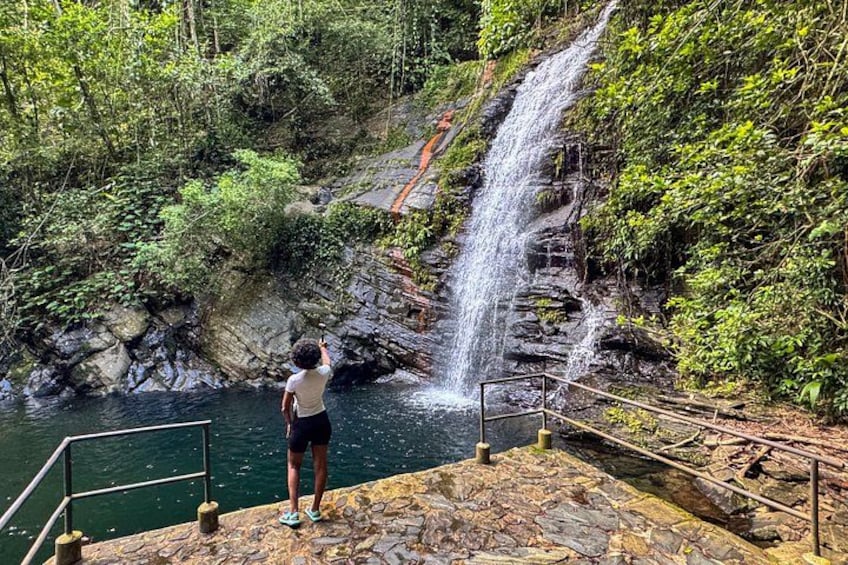 Swim and Unwind at a Scenic Waterfall from Hopkins Village 3