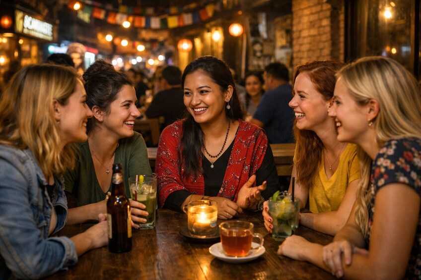 Women’s Evening in Thamel: Safe Social Night Out in Kathmandu 1