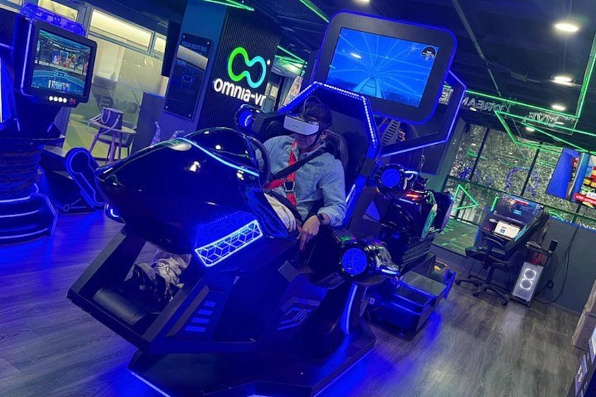 Adrenalina pura en nuestros simuladores 1