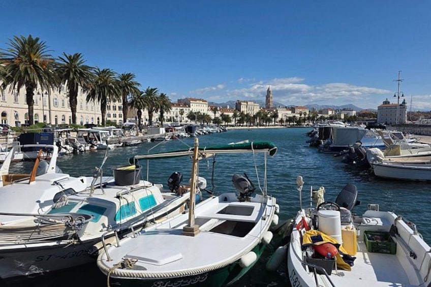 Split waterfront and marina views 4