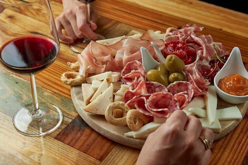 aperitifs in the Cheese Bar 2