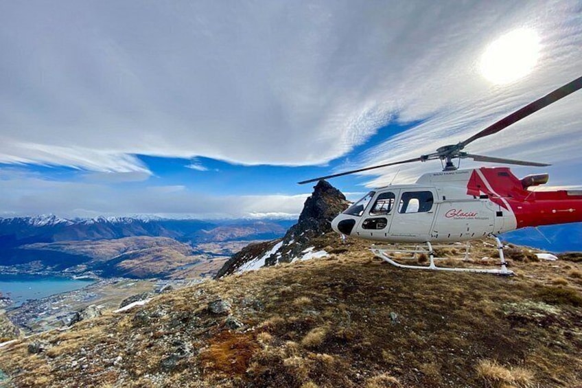 Remarkables flight during Summer (Alpine landing) 1