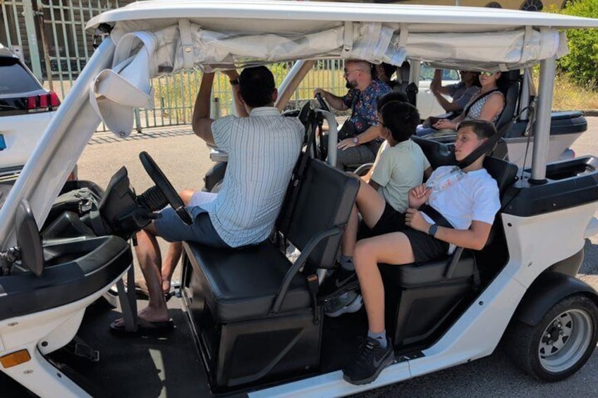 Golf Cart Tour of Florence Michelangelo & Hills with Food Tasting 2