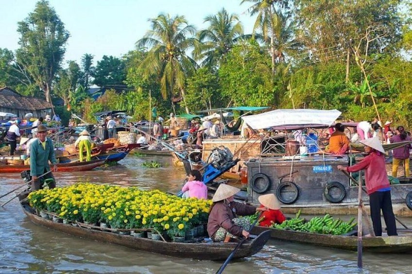 Explore the Mekong Delta,Cai Be & Tan Phong Island in a Day 1