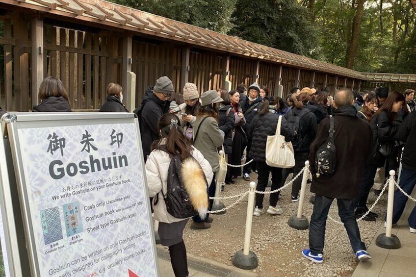 Pray Like a Local at Meiji Shrine – Guided Tour with Sake Barrels 5