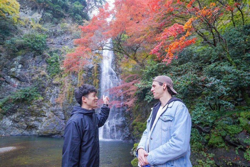 Osaka Early Bird Trail in Katsuo-ji and Minoh Falls 1