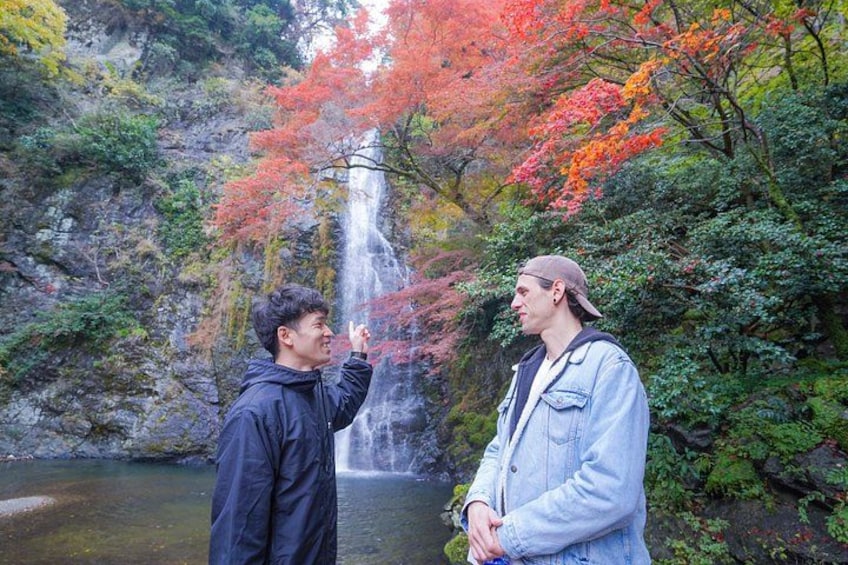 Osaka Early Bird Trail in Katsuo-ji and Minoh Falls 1