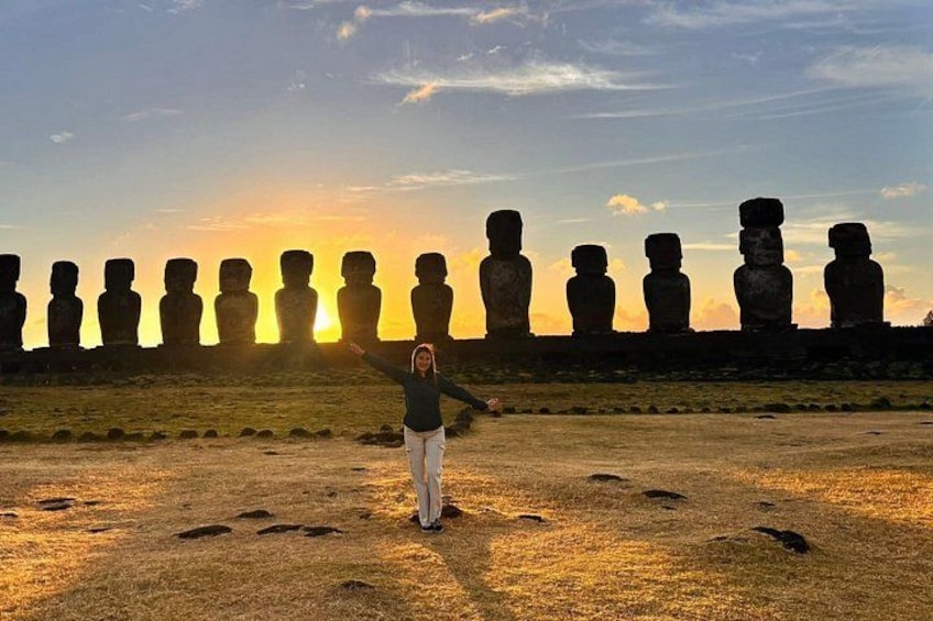 The Great Awakening of the 15 Dawn in Ahu Tongariki 2