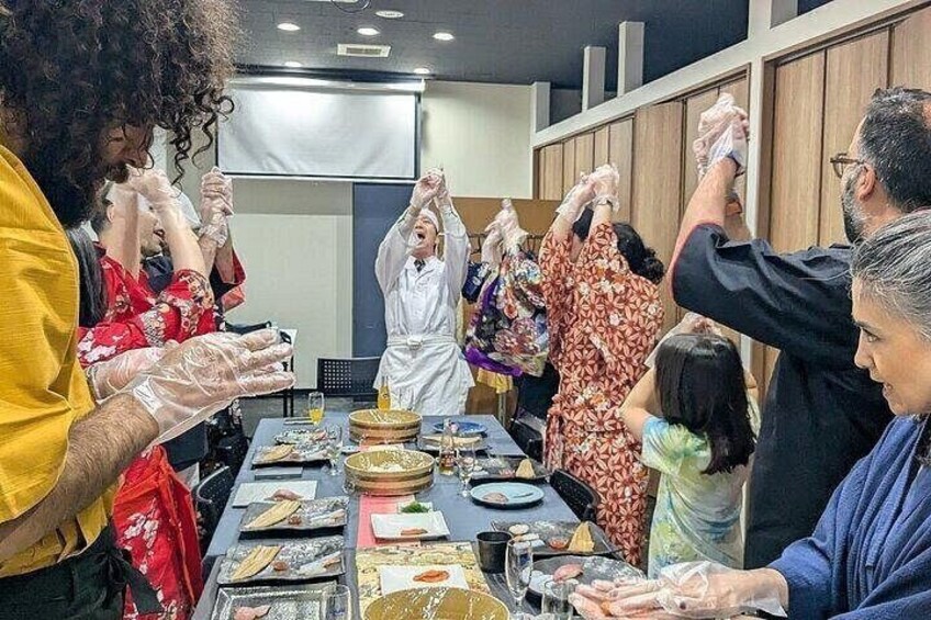Book for 4 or more! “Sushi Experience Course” in Nara 2