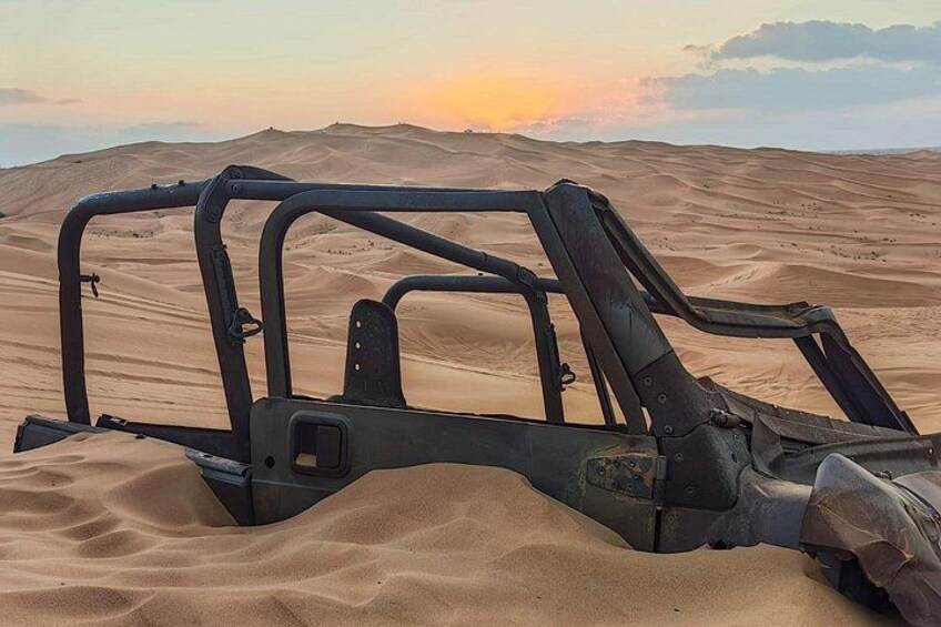 Abu Dhabi Desert Safari Dune Bashing, Camel Rides and Dinner 3